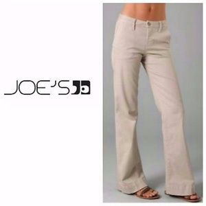 Joe’s Jeans Gray Cotton & Elastane Pants
